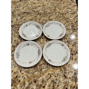Mikasa Fine China - Alyce Pattern - 4 Saucers
